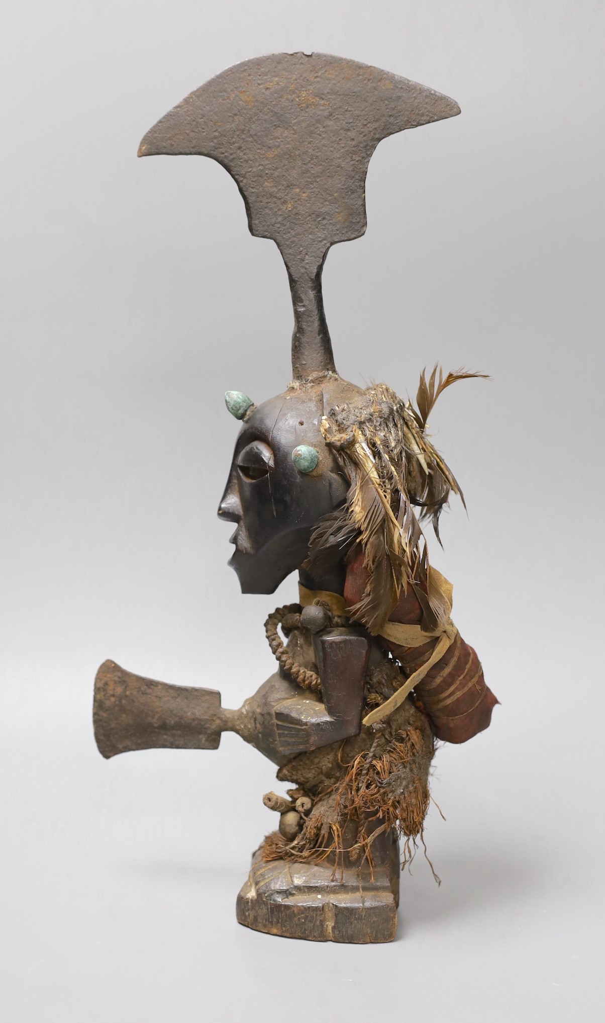 A Songye tribe power figure, 43cm
